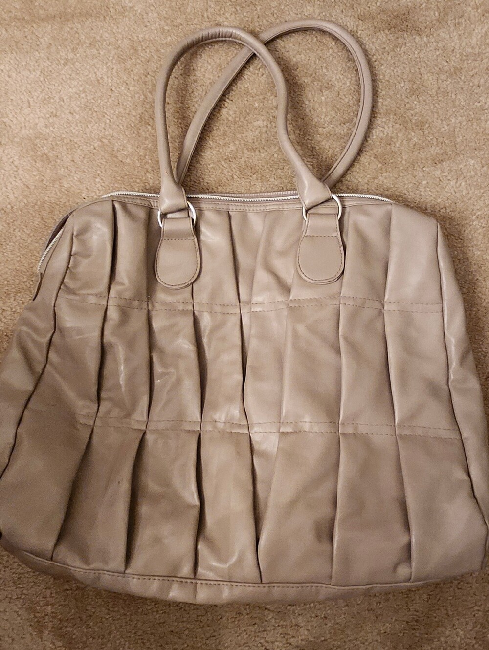 Lancome Paris Promotional Gift Tote - Light Taupe